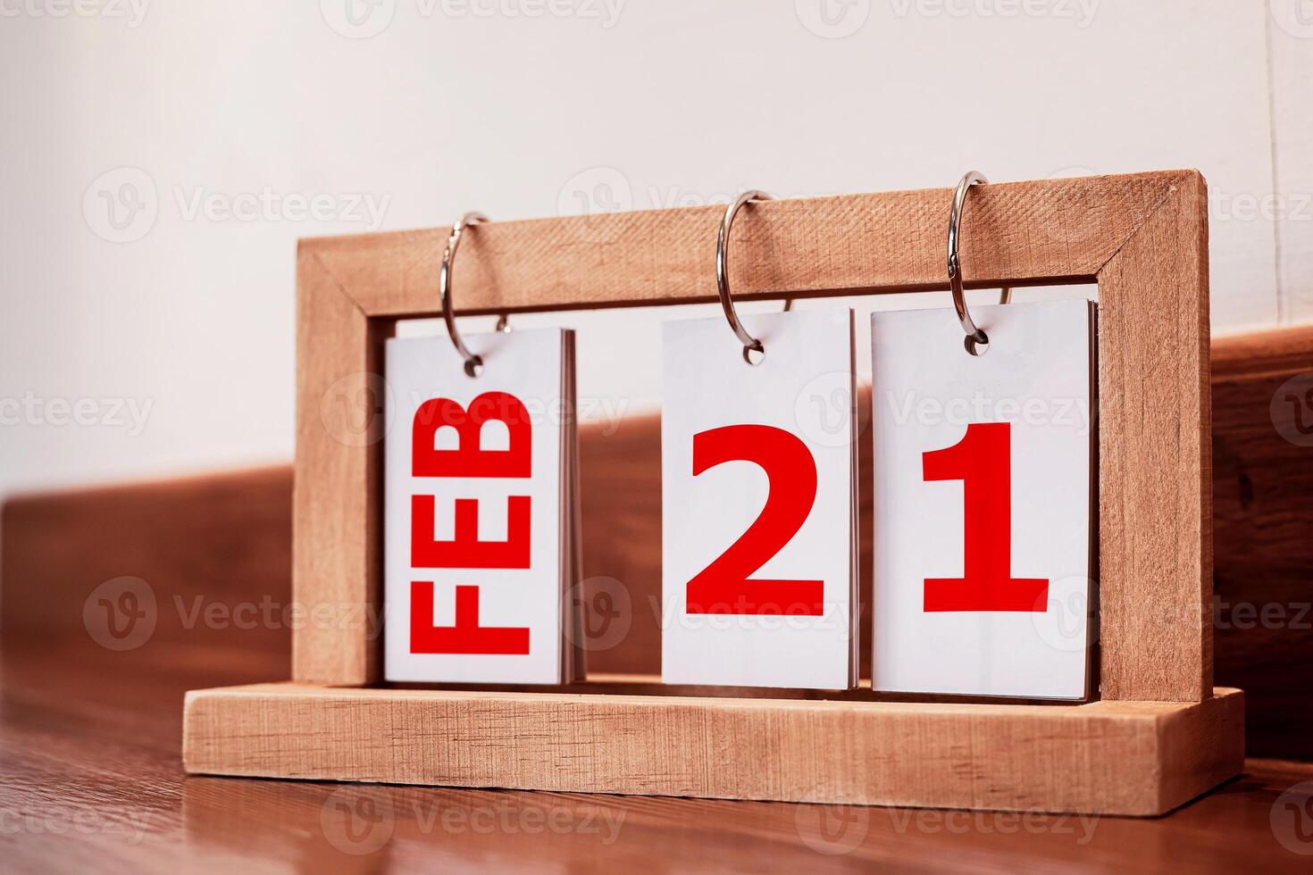 International Mother Language Day, Calendar page 21 February. Important day for promoting the preservation of mother tongues and linguistic diversity. photo