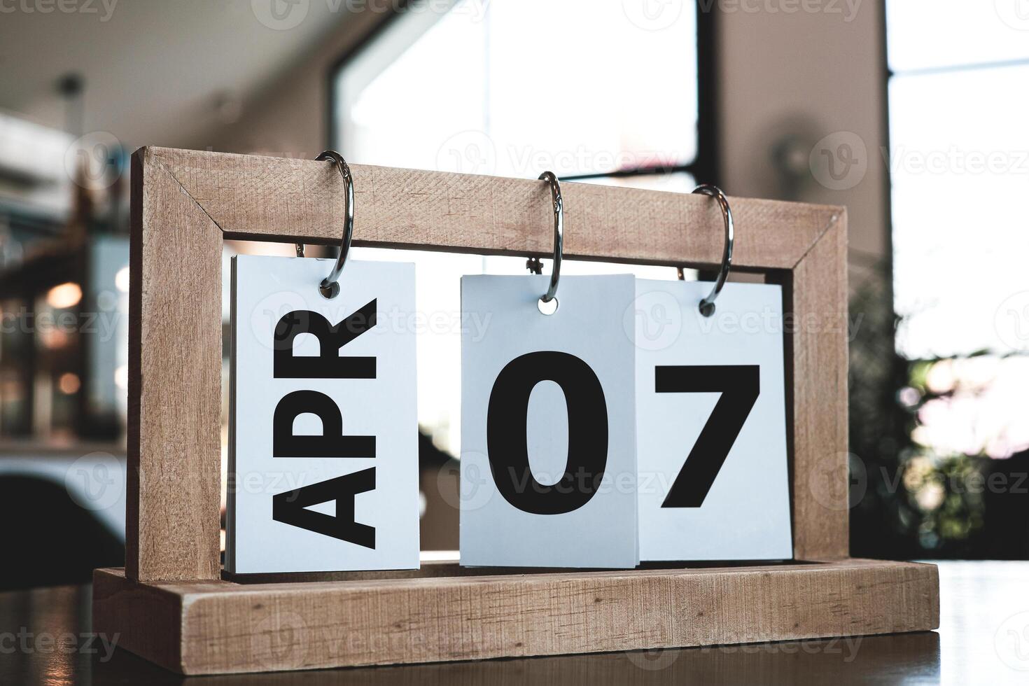 World Health Day, Calendar page 7 April. Important day for day to promote health care. photo