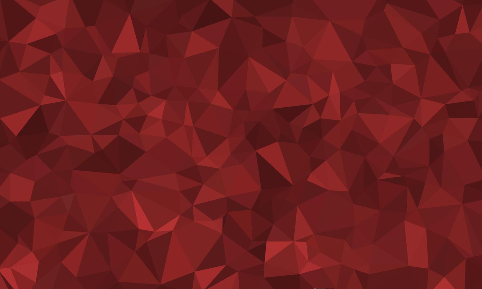 Red cherry flat polygon background texture. Modern mosaic illusion illustration with triangle shape pattern elements for display, business, website, advertising, display, idea vector