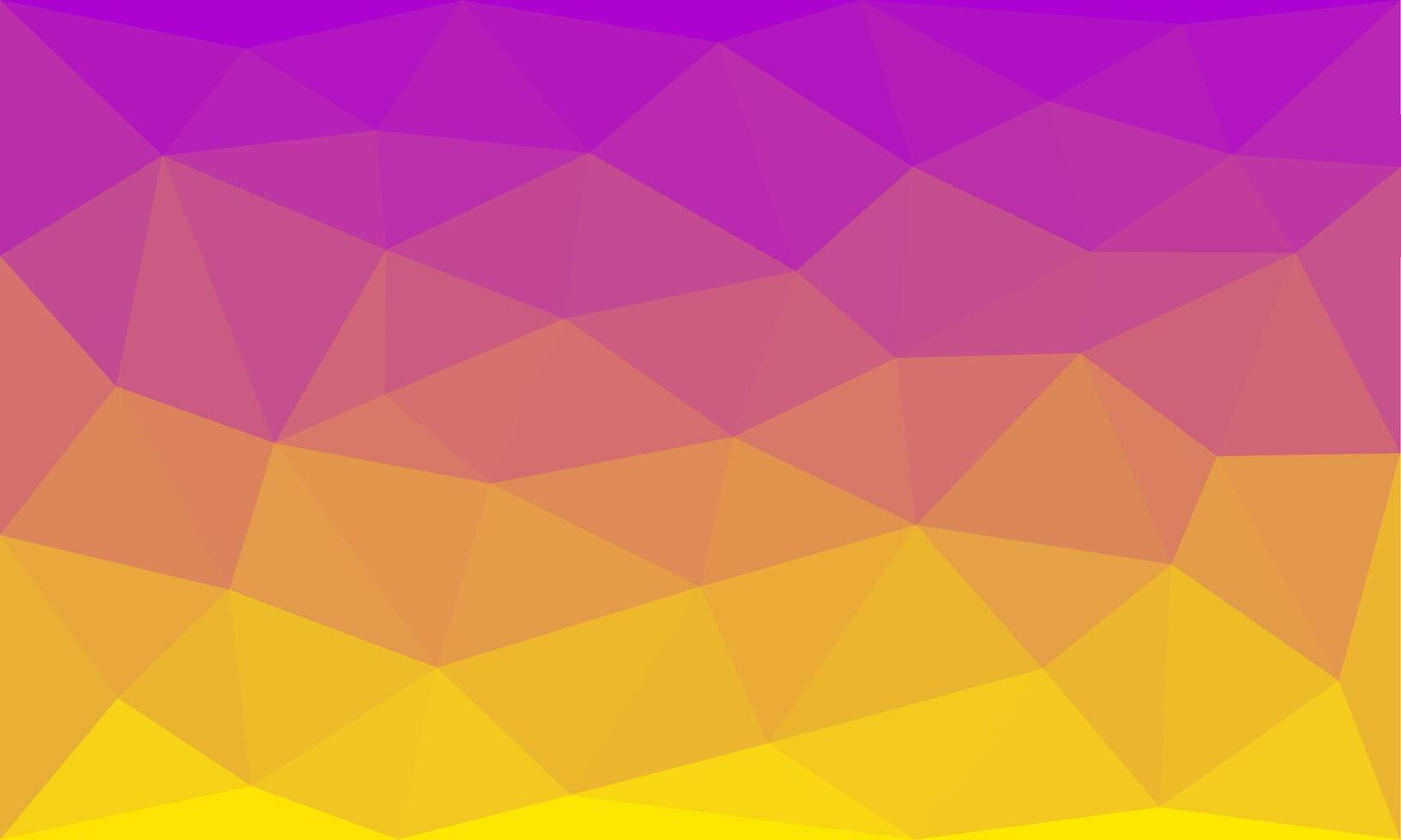 Abstract geometric pattern background. Modern flat polygon shapes with yellow and purple gradient texture vector