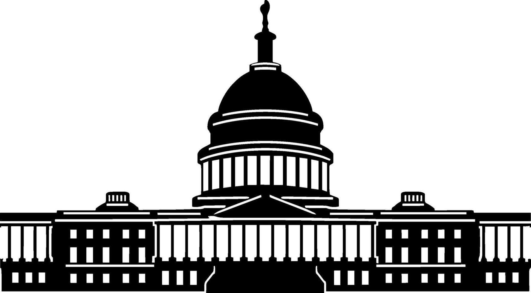 US Capitol Building vector