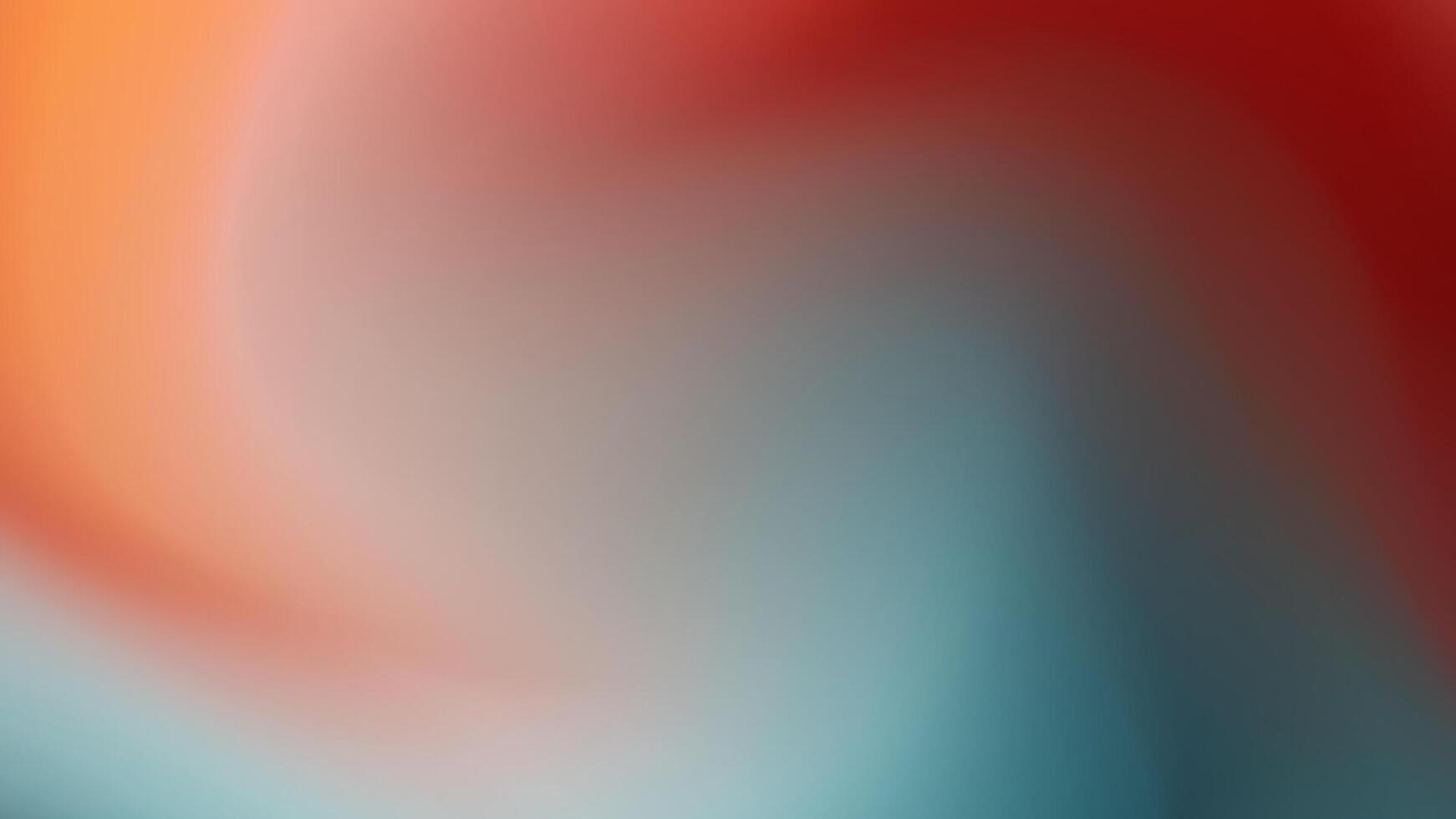 Warm and inviting abstract background with a soft orange and teal gradient. vector