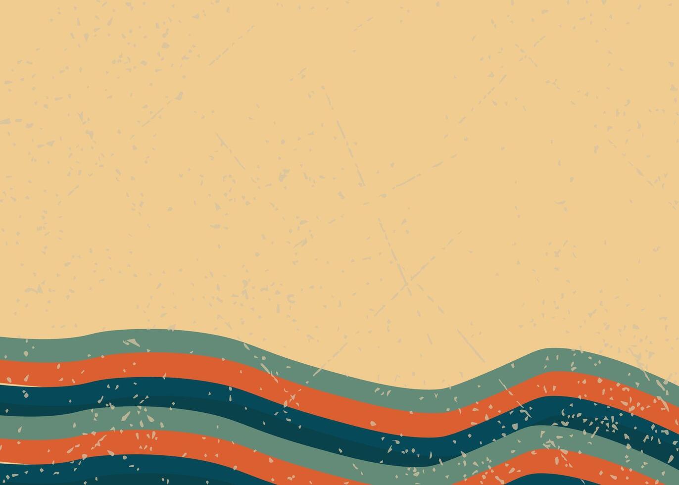 Wavy background on below vector