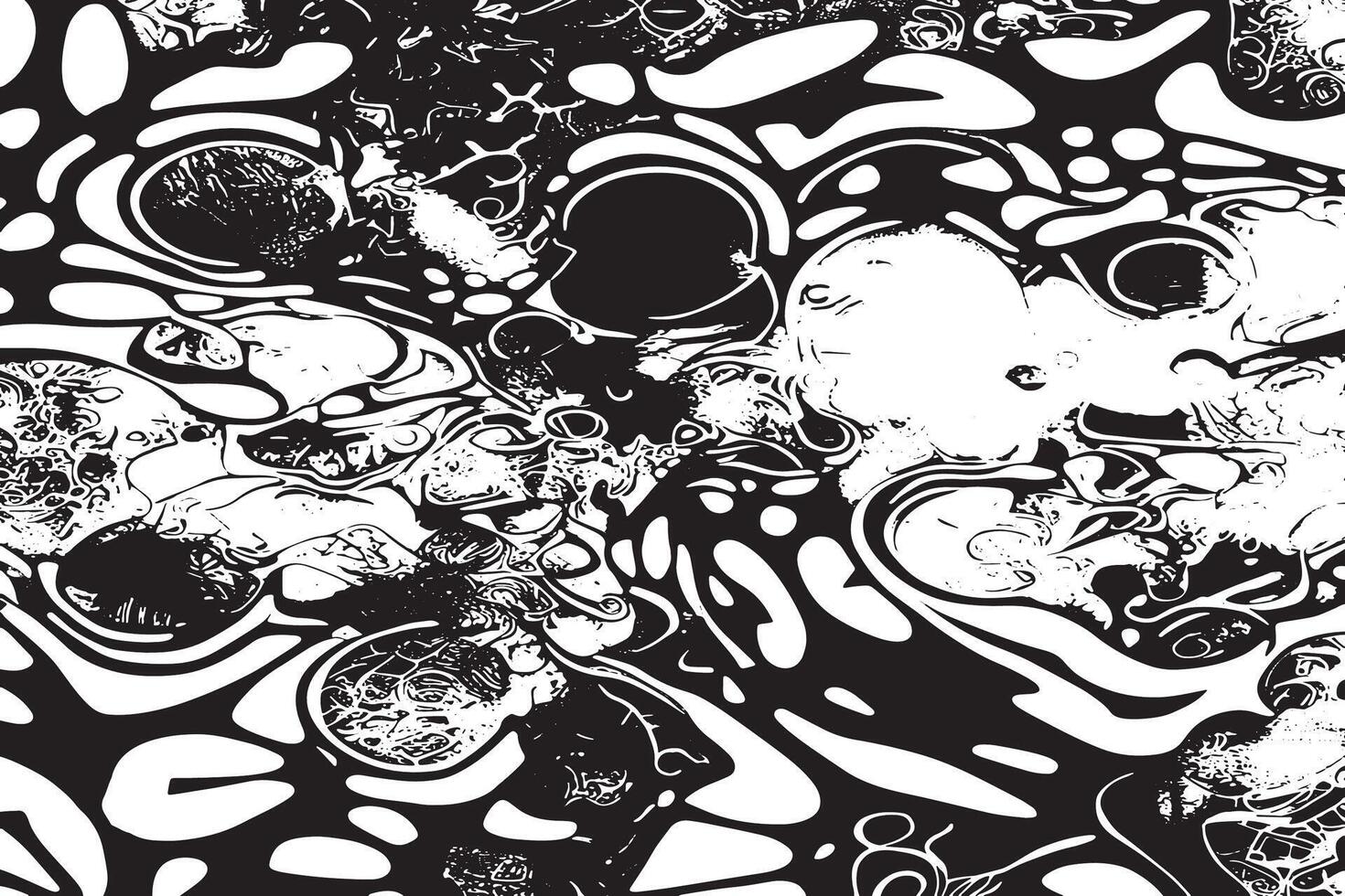 Sharp Black Abstract Texture for Monochrome Projects vector