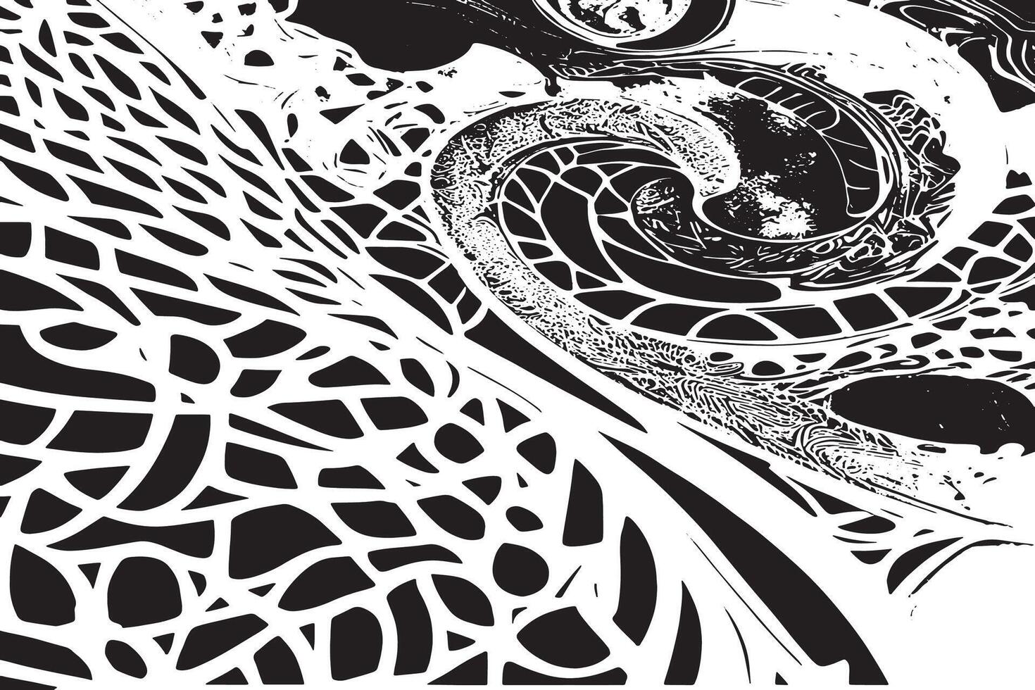 Black Overlay Patterns for White Background Creativity vector