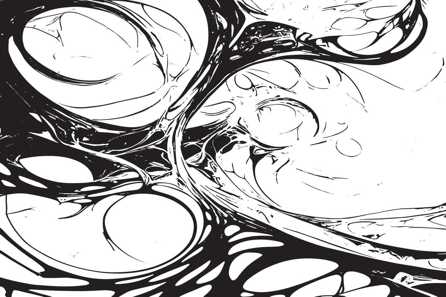 Modern Black Texture on Pristine White Canvas vector