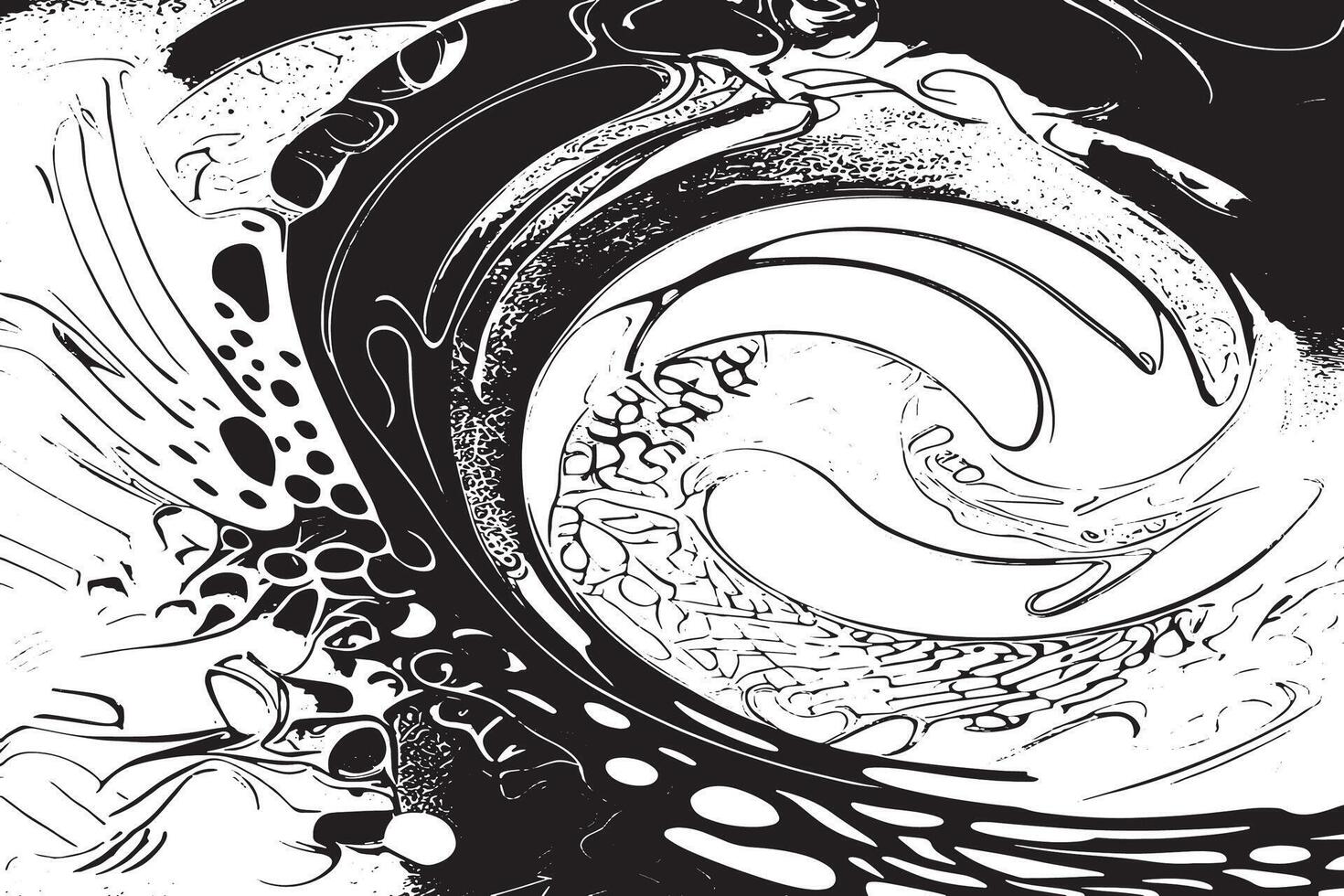Elegant Black Texture Art for Monochrome Designs vector