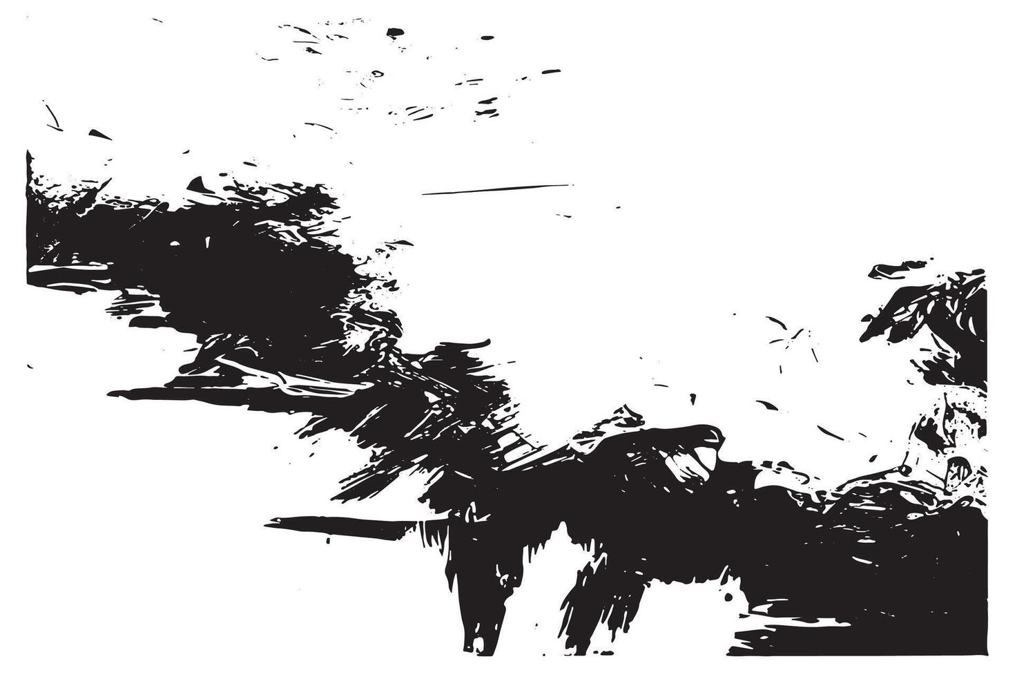 Subtle Black and White Monochrome Texture for Clean Designs vector