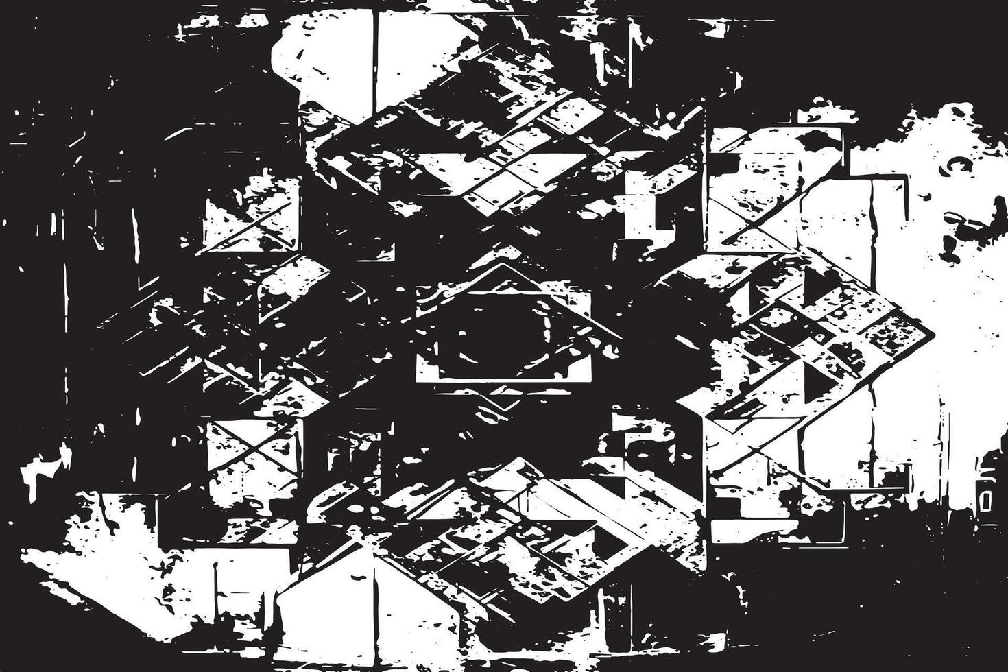 Dynamic Grunge Background Texture with Monochrome Overlay for Graphic Design vector