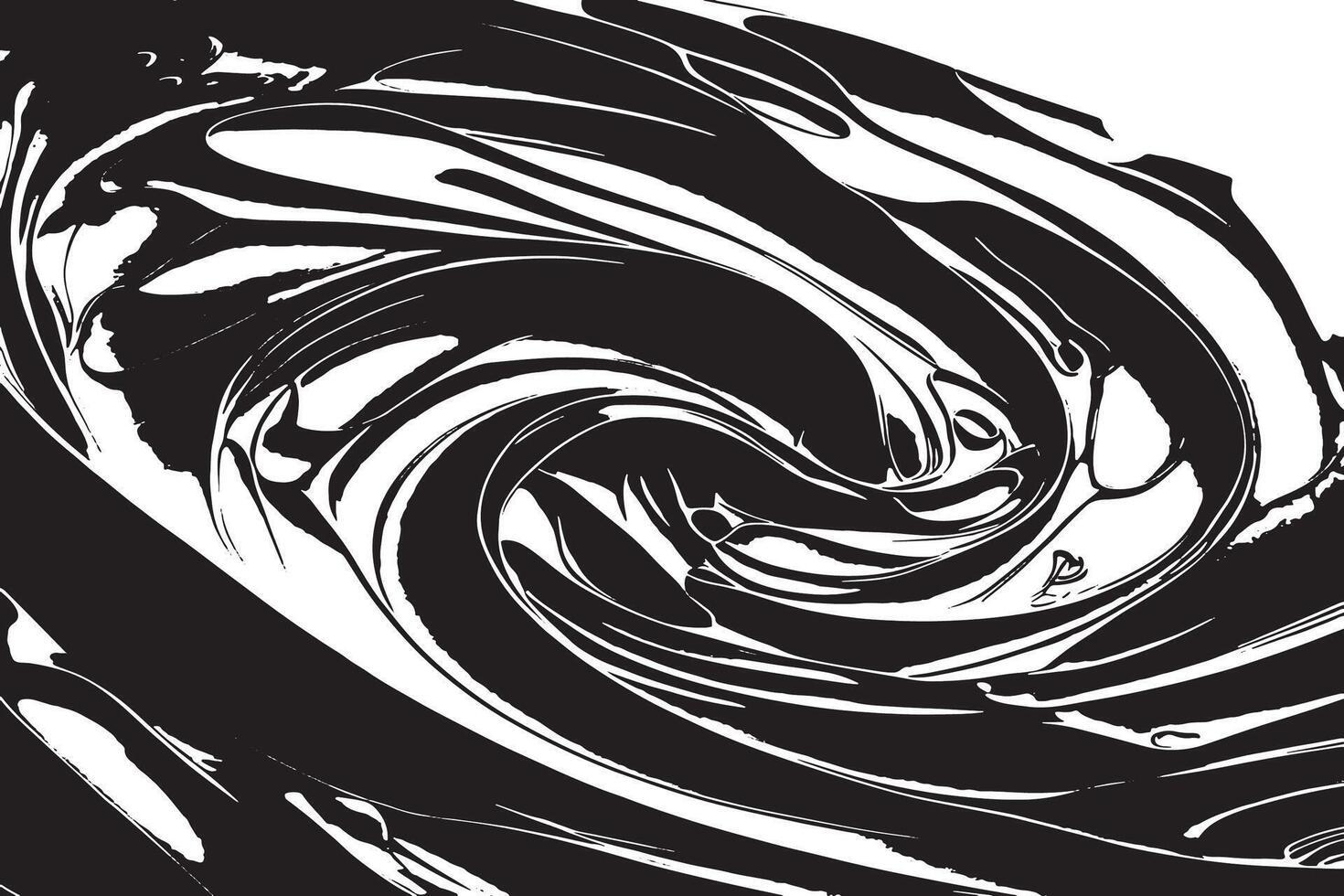 Monochrome Black Texture Overlay on White Canvas for Artistic Backdrops vector
