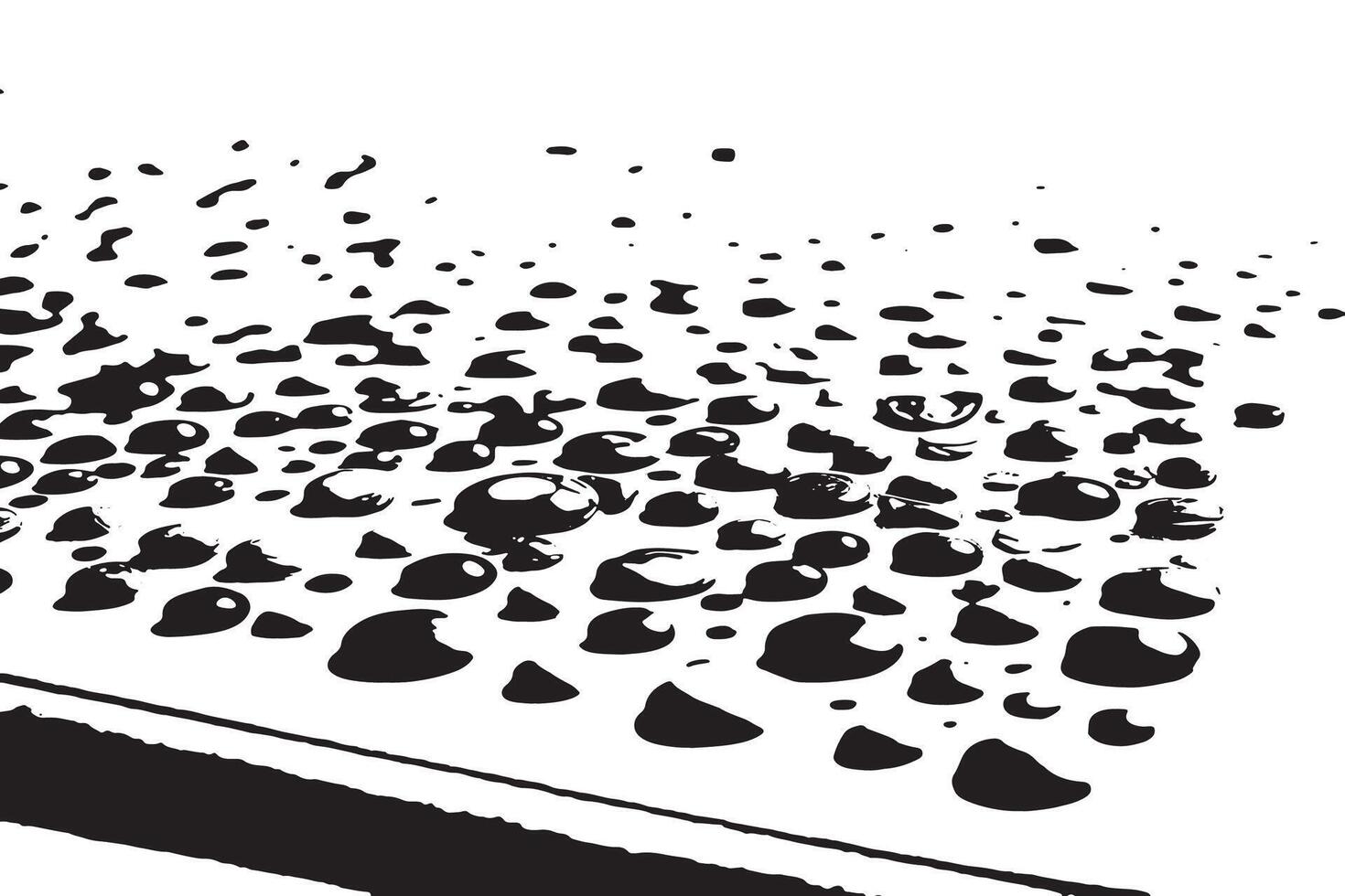 Dynamic Black Pattern on White Background for Unique Overlay Textures vector
