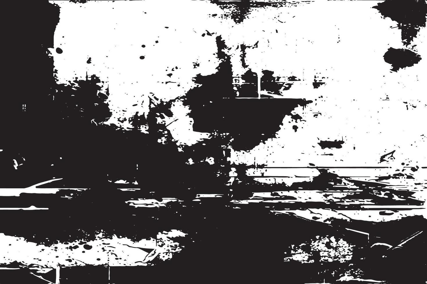 Abstract Black Grunge Texture with Subtle Distressed Patterns for Design vector