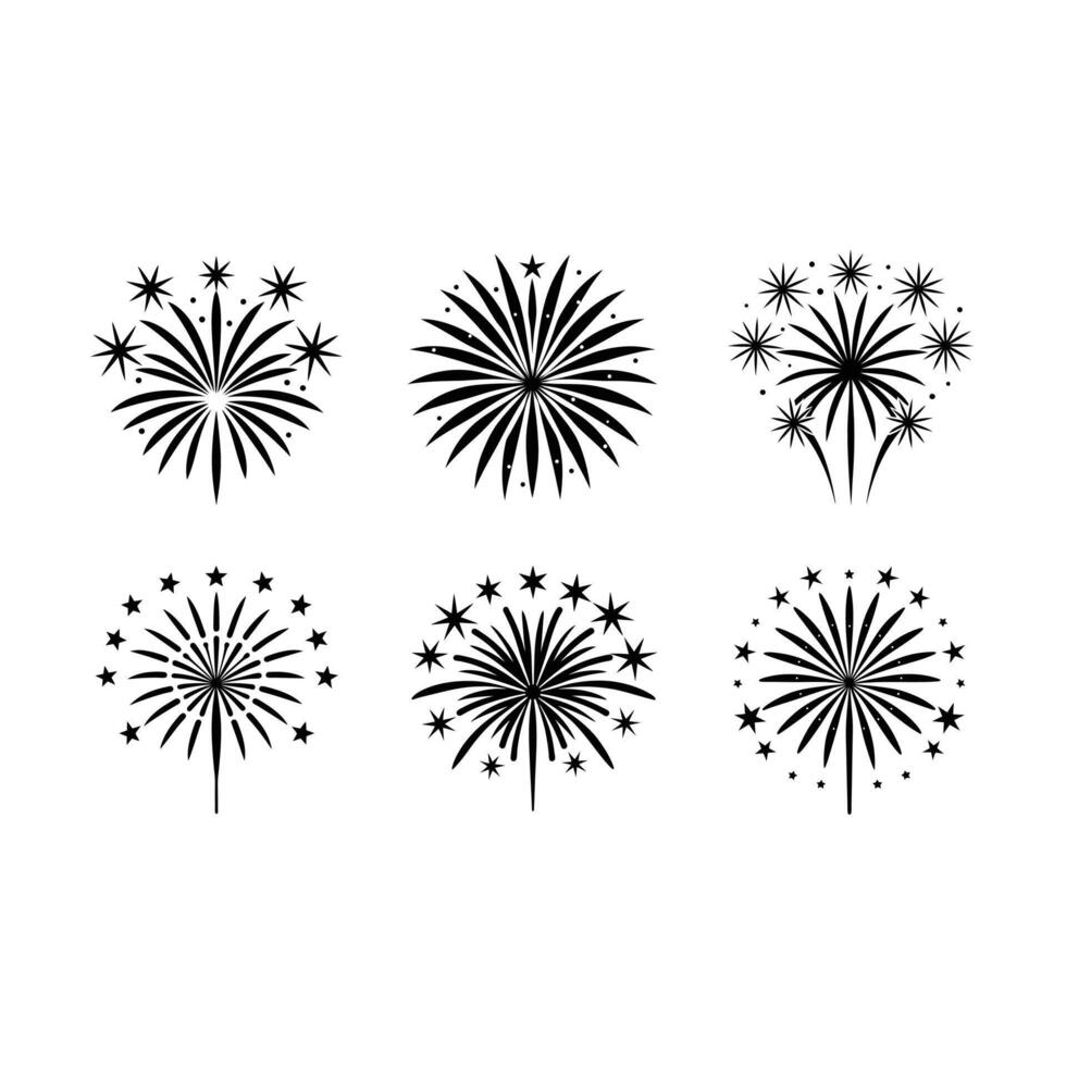 Fireworks Graphics Design - Vibrant and Festive Digital Art File vector