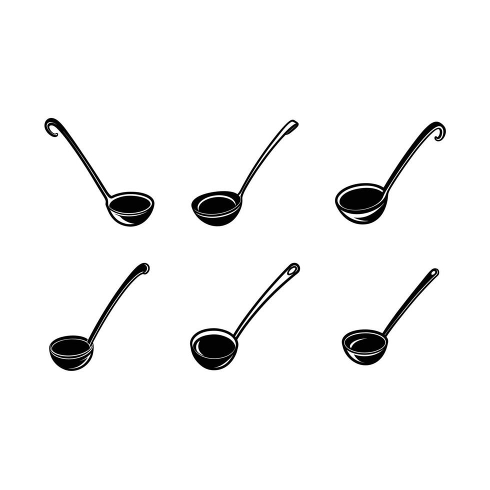 Download High-Quality Ladle Graphics for Culinary Designs vector