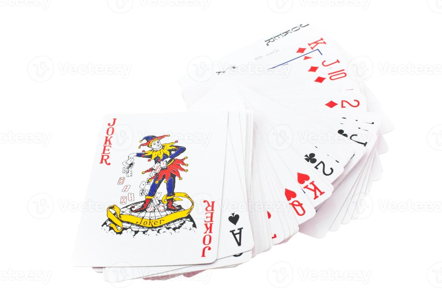Deck of playing cards photo