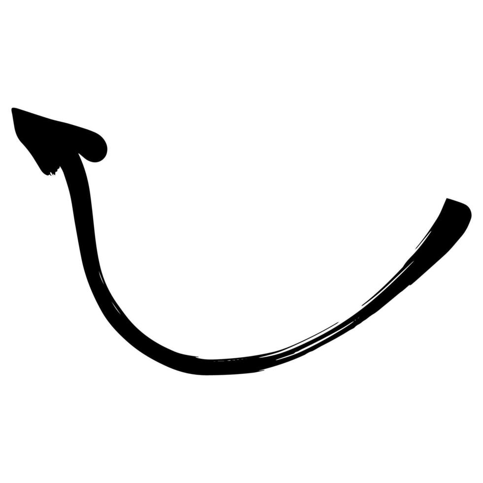 Upward Arrow Movement Hand Drawn Design, Suitable for all types of design use with callos screen printing designs etc vector