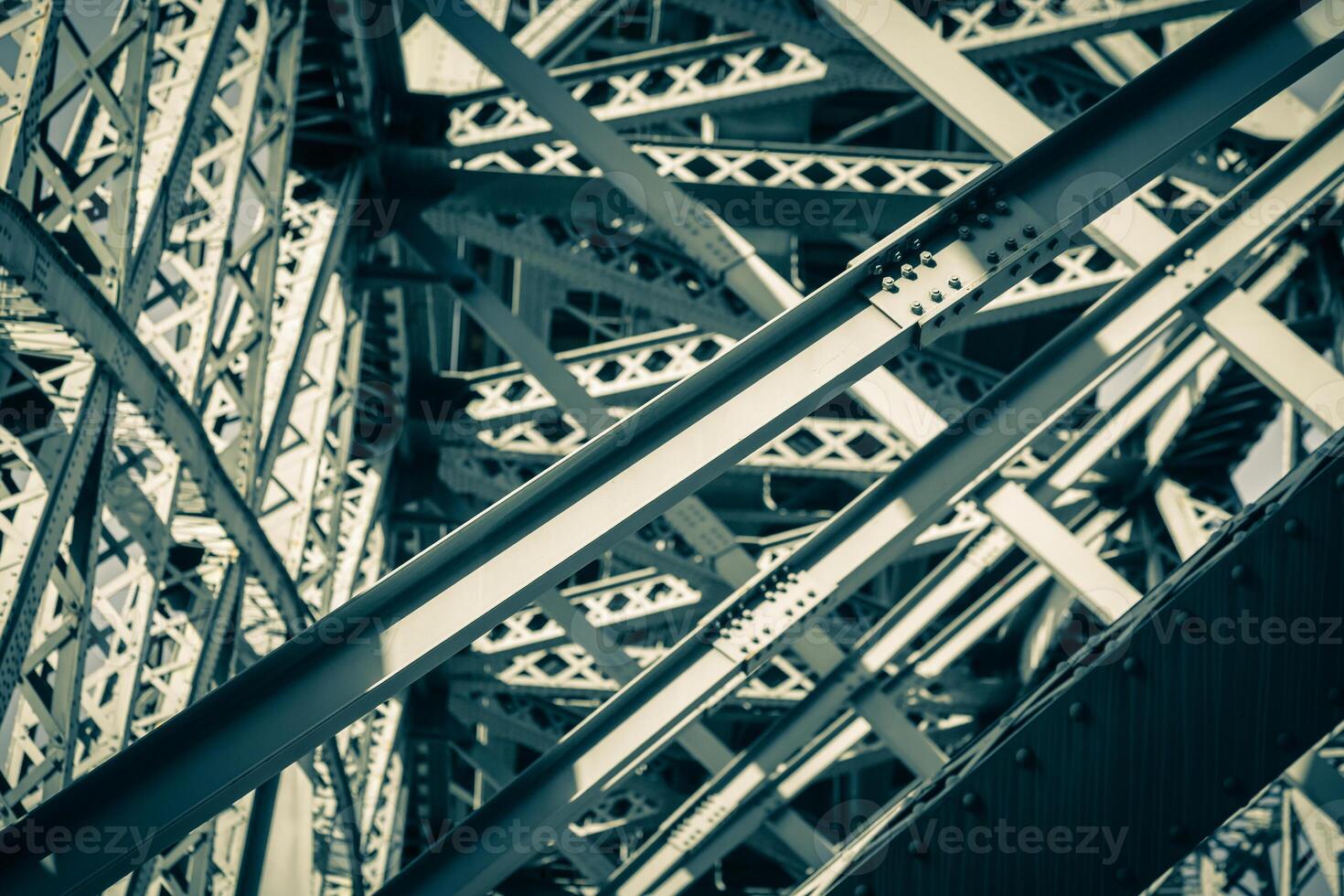 Modern Bridge frame closeup photo