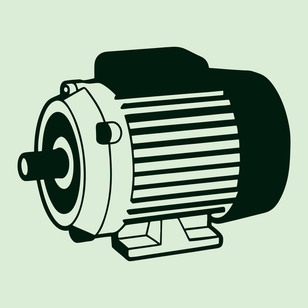 Artistic Motor Illustration Design vector