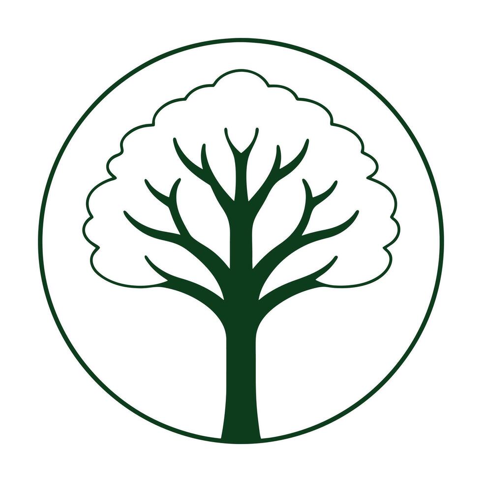 Gorgeous Tree Illustrations for Digital Art vector