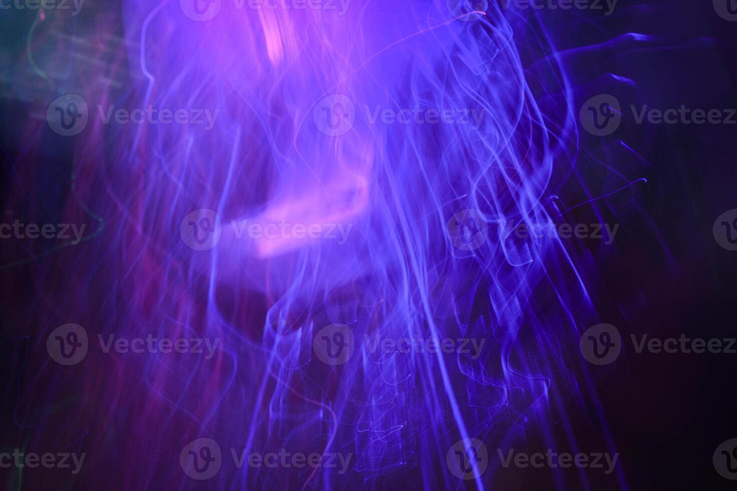 abstract background with light lines of different colors photo