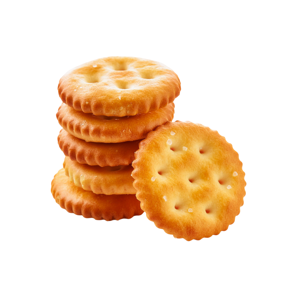 Realistic Biscuit on transparent background png