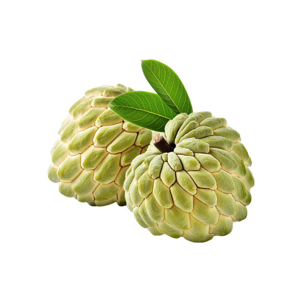 Custard apples on transparent background png