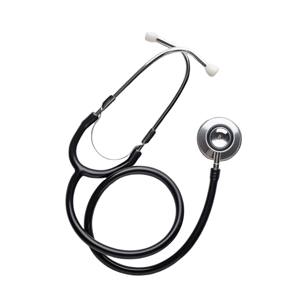 Realistic Stethoscope on transparent background png
