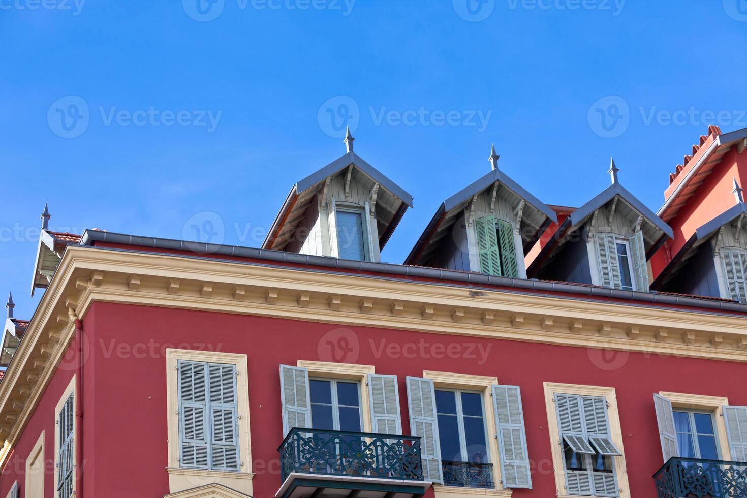Front of House in Nice, France photo