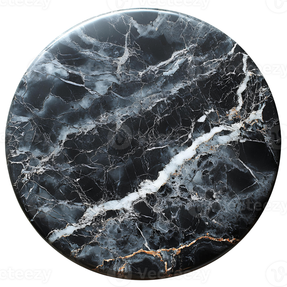 Round marble stone top view . Marble texture for presentation purposes flat lay . Grunge marble stone isolated. Grunge texture png