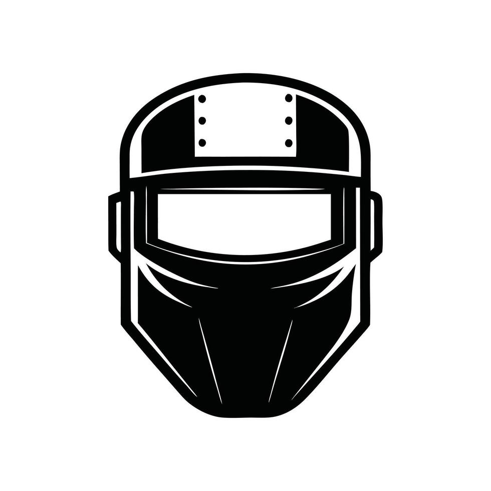 Welder helmet Design for Industrial Use vector