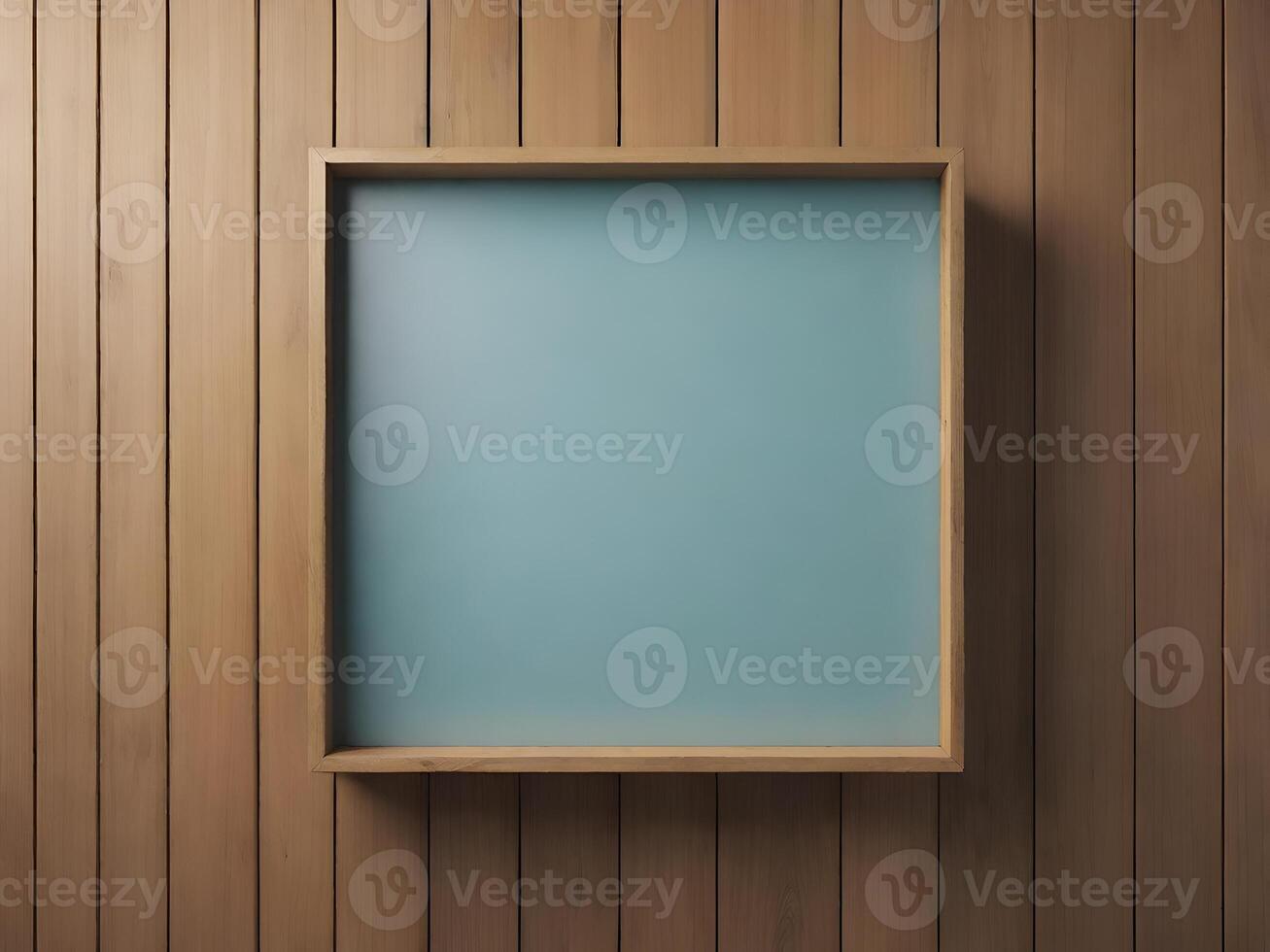 Wooden frame for background to add text or picture. photo