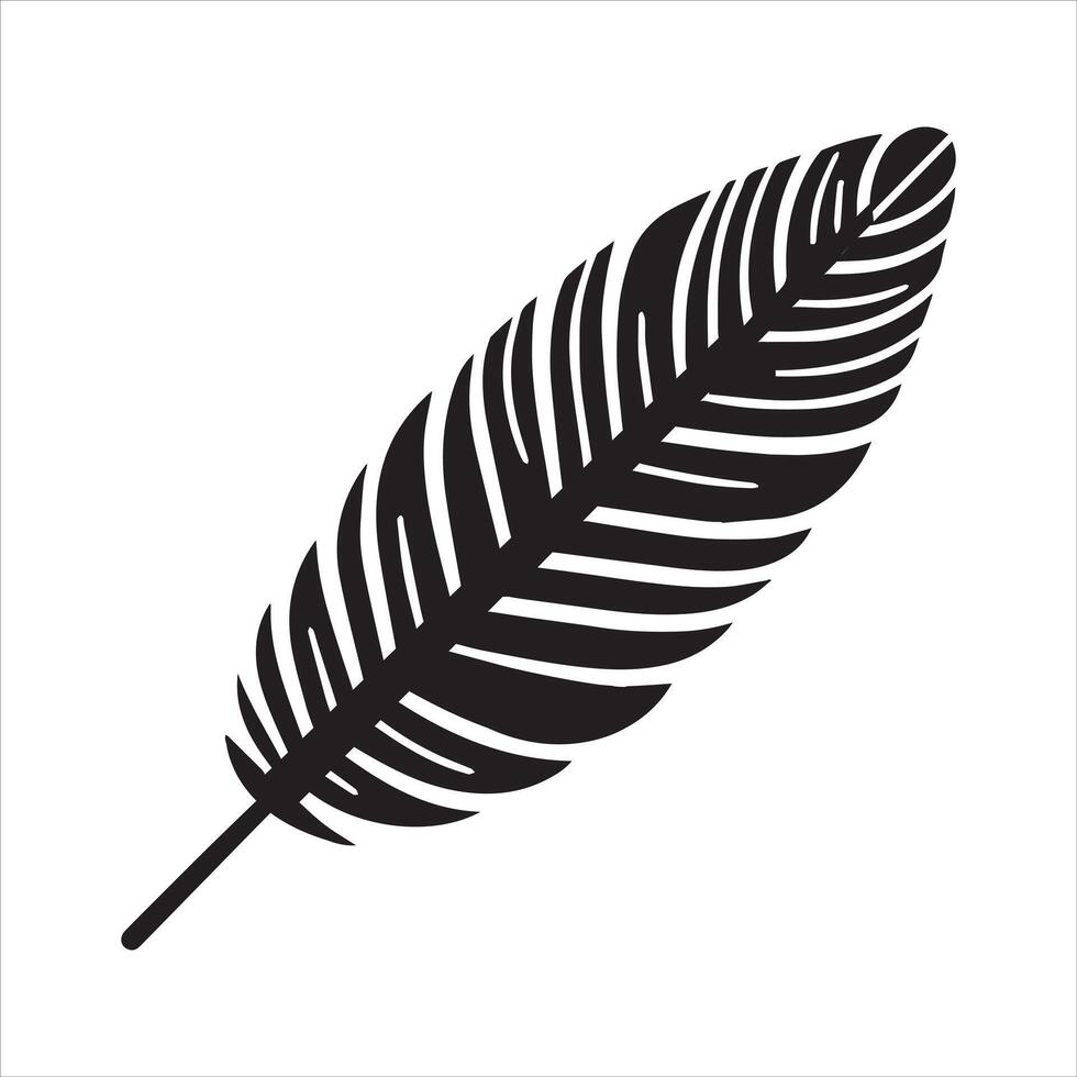 Witch Writing Quill icon isolated in a white background vector