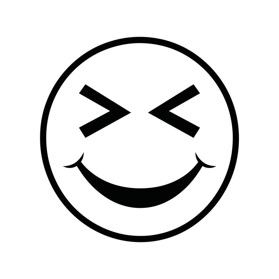 A smiley face with a smiley face in the middle vector