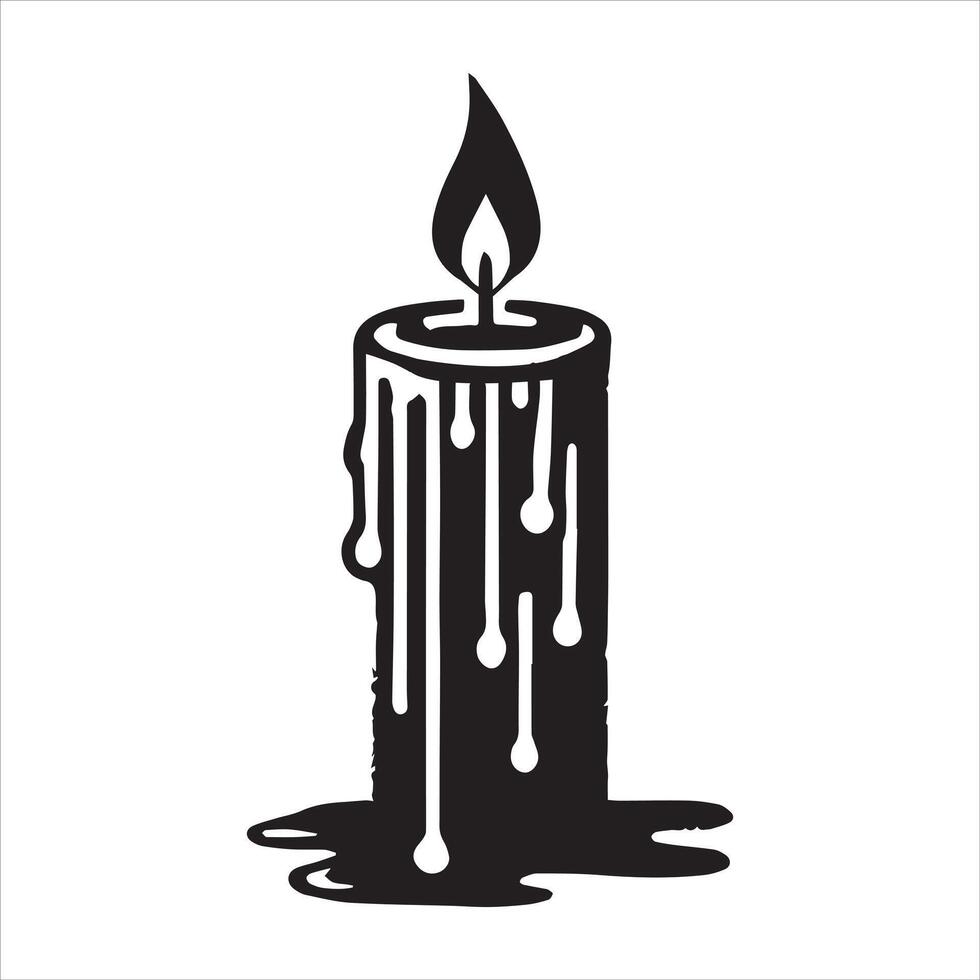 Witchcraft Icon Black on White Background vector