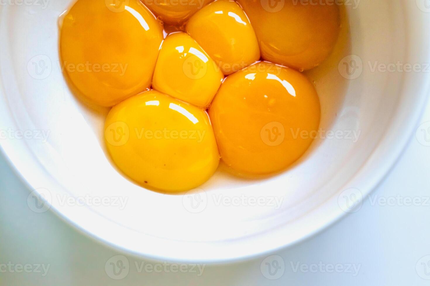 Double egg yolk in an egg photo