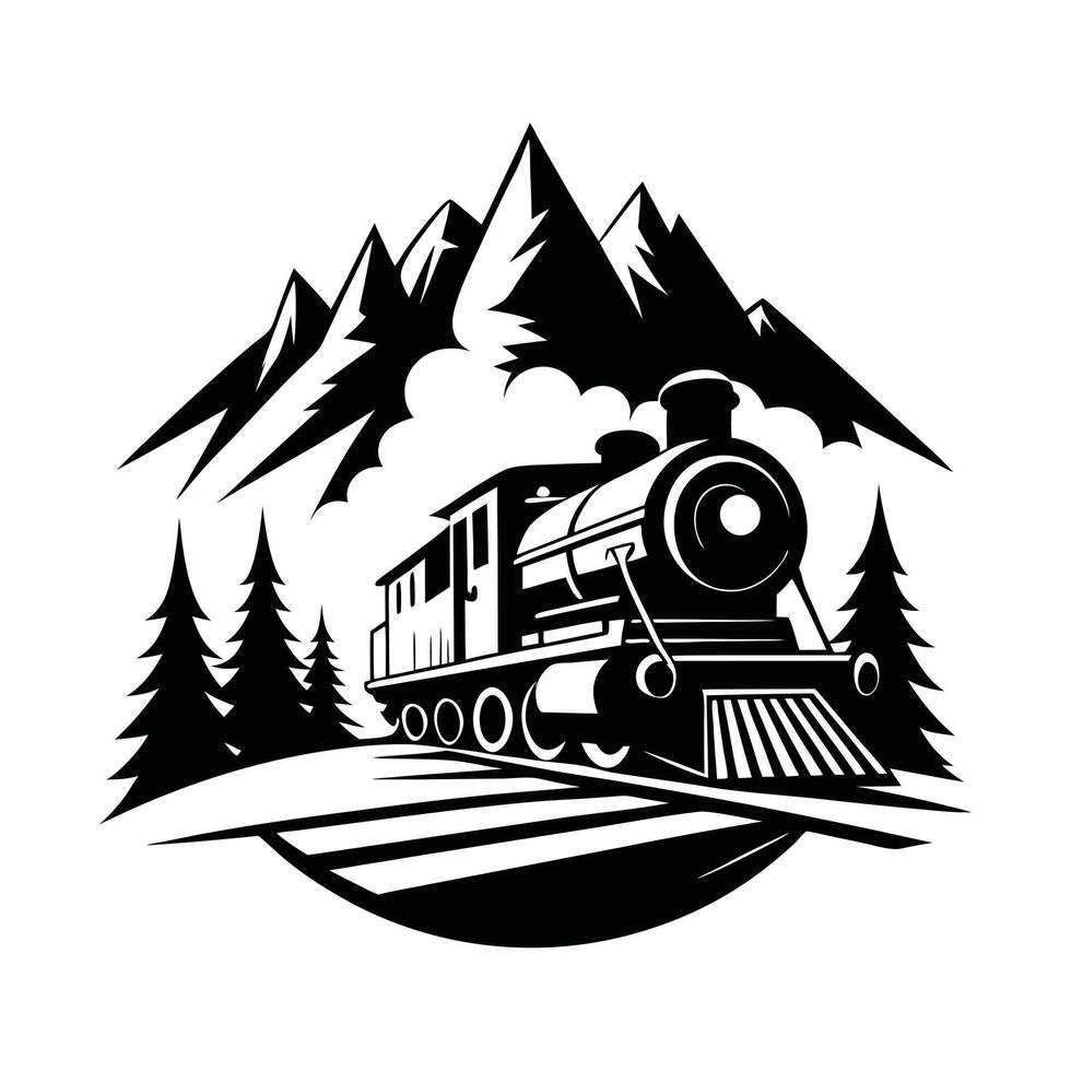 Train Clipart Design vector