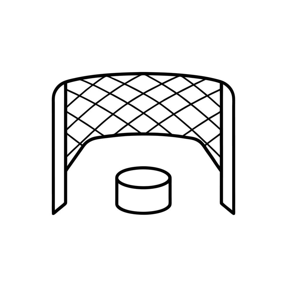 Sports ClipArt Design Hockey Silhouette Illustration vector