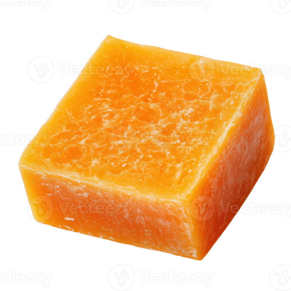 Bright orange soap bar for a vibrant touch png