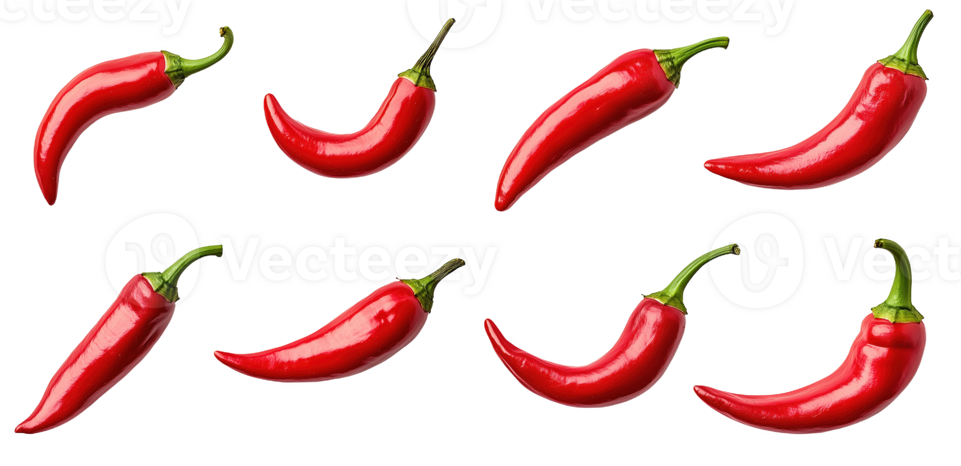 Colorful Array of Fresh Bell Peppers png