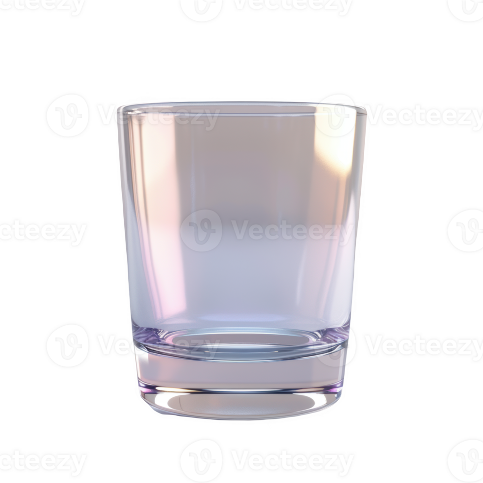 Elegant standing frosted glass white acrylic on a minimalist tabletop setting png