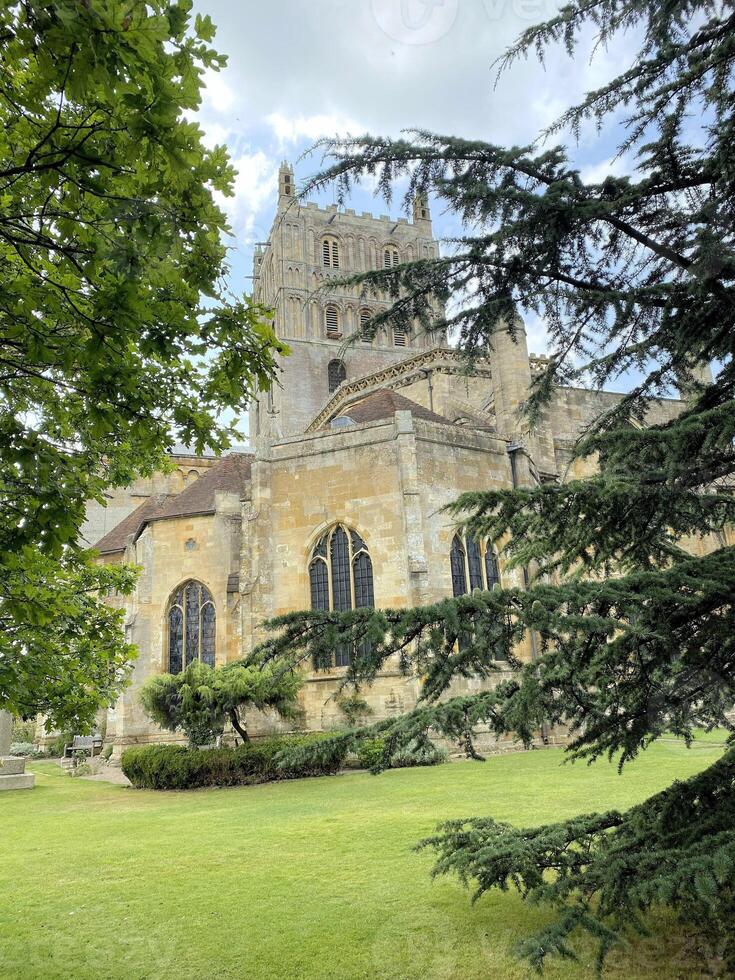 A view of Tewksbury Abbey photo