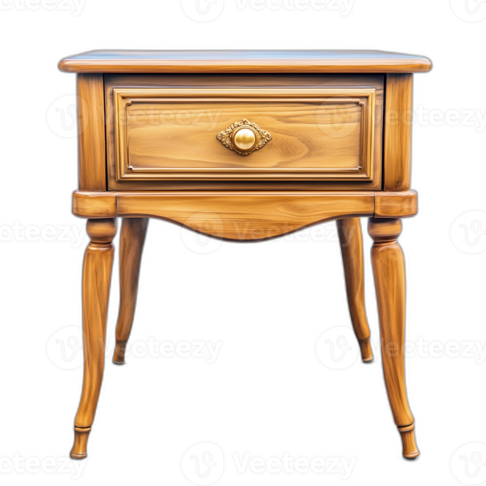 French Bedside table Furniture piece, French Furniture design png