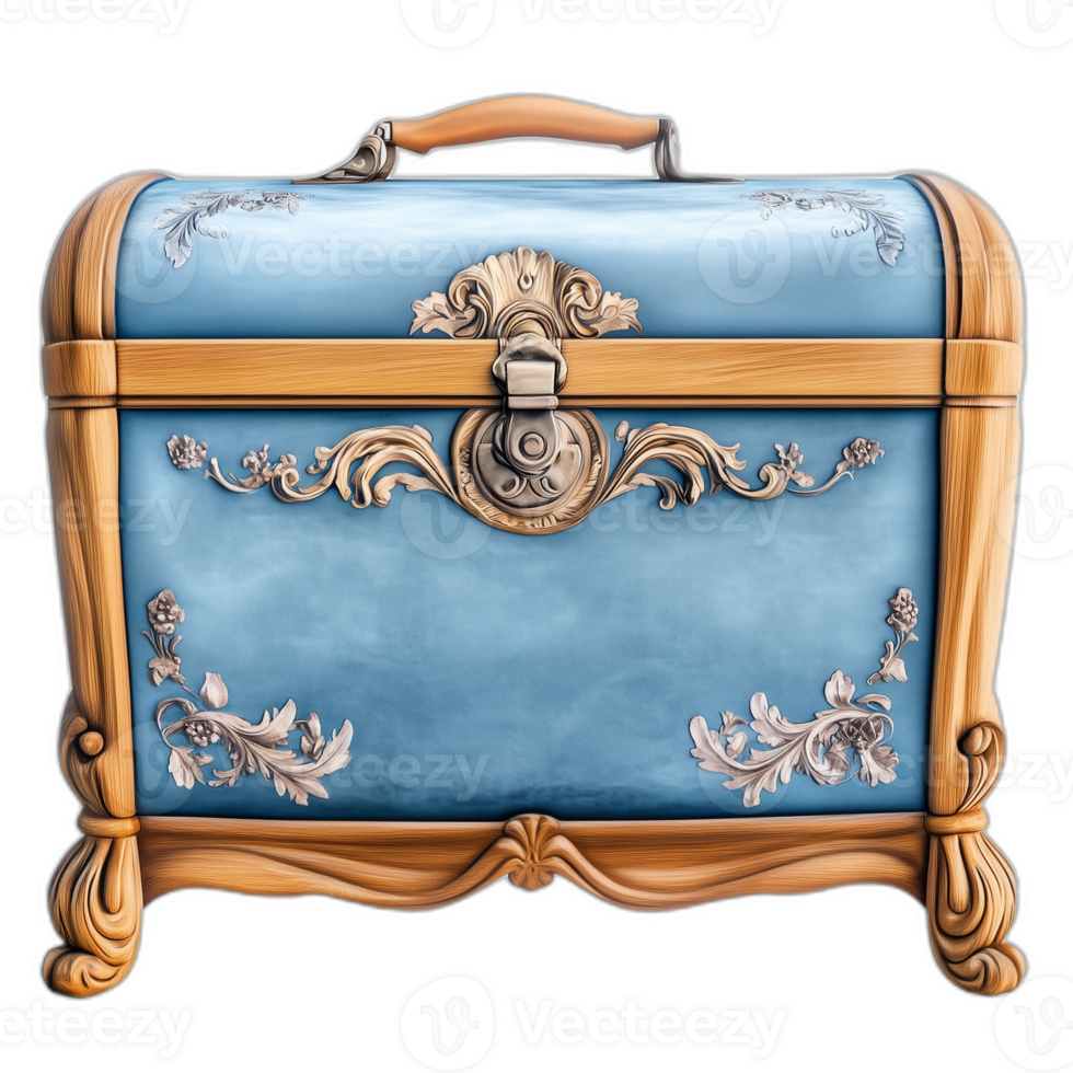 French Storage trunk Furniture piece, French Furniture design png