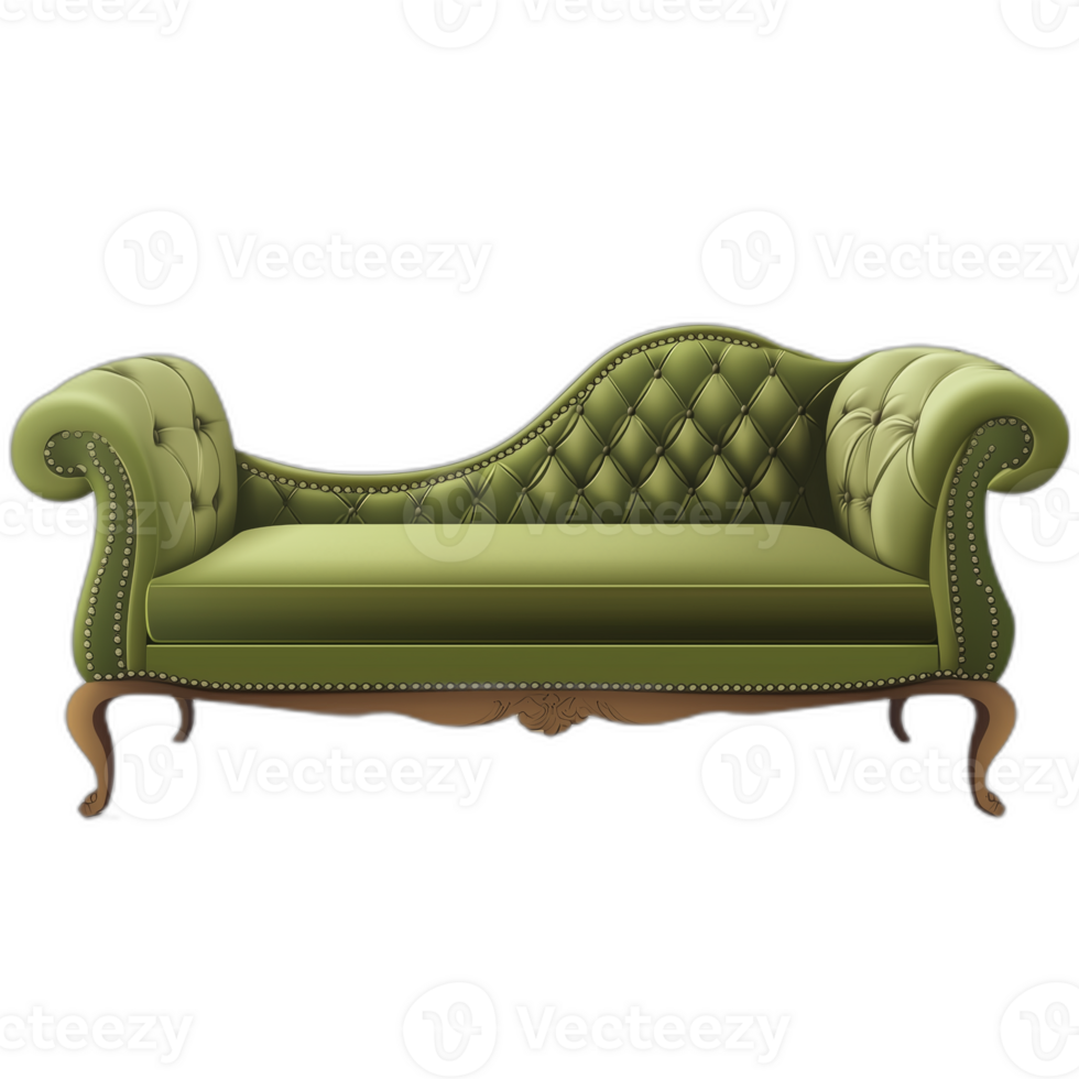 American Traditional Chaise lounge Furniture piece, Furniture aesthetics png