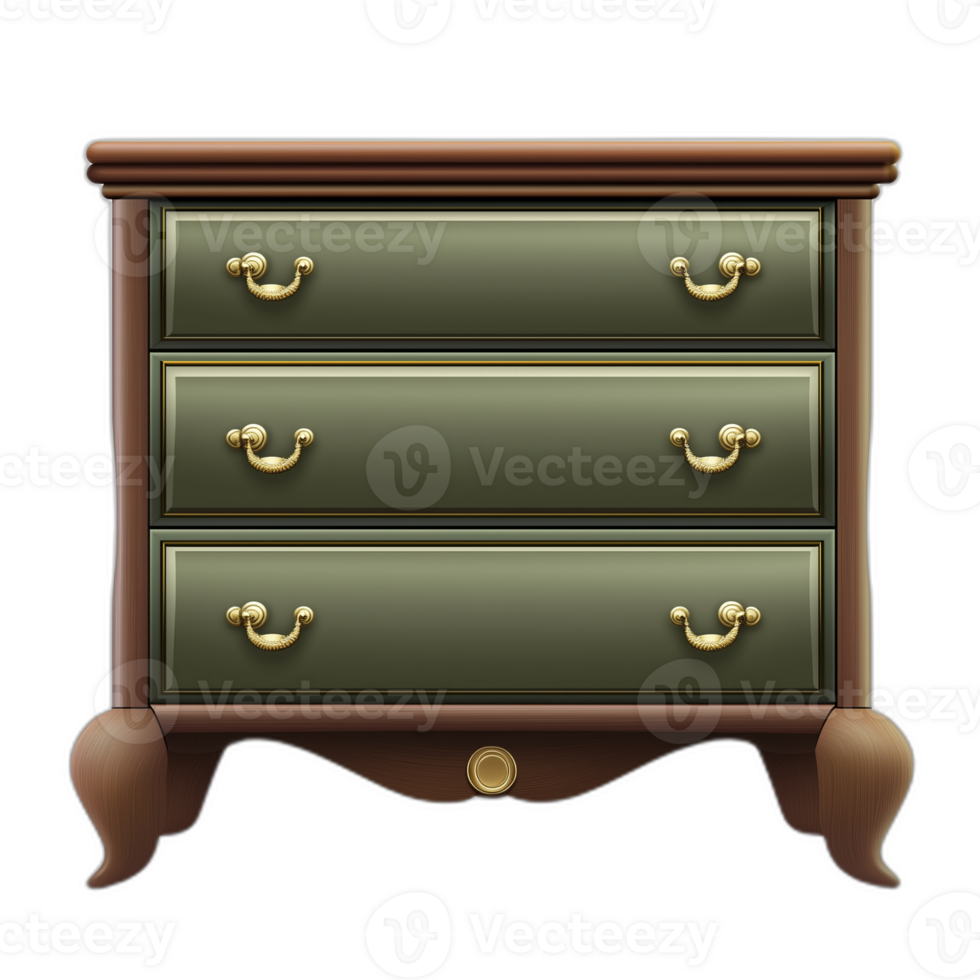 American Traditional Chest of drawers Furniture piece, Furniture illustration png