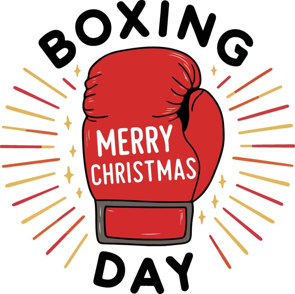 Boxing Day Party Time vector