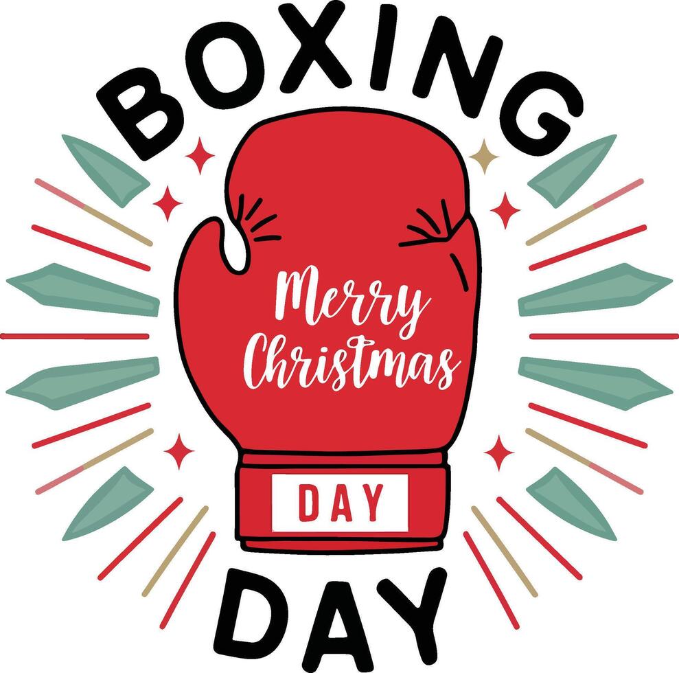 Share the Joy of Boxing Day vector