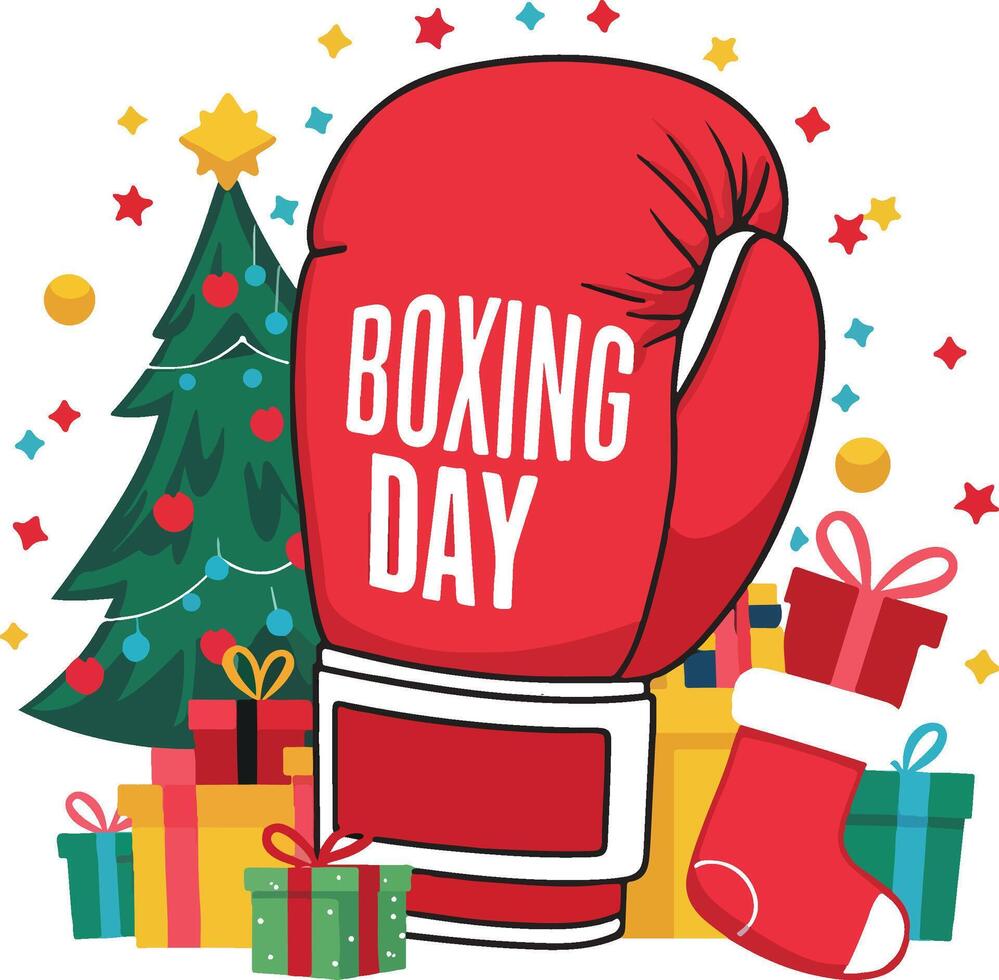 Boxing Day Memories Made vector
