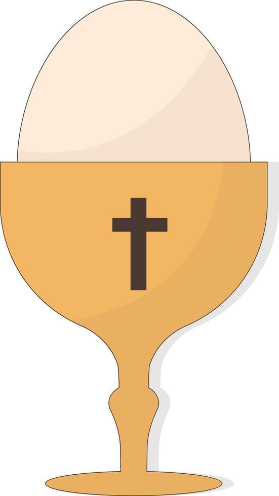 Eggs Icon for Easter Day Celebrate vector