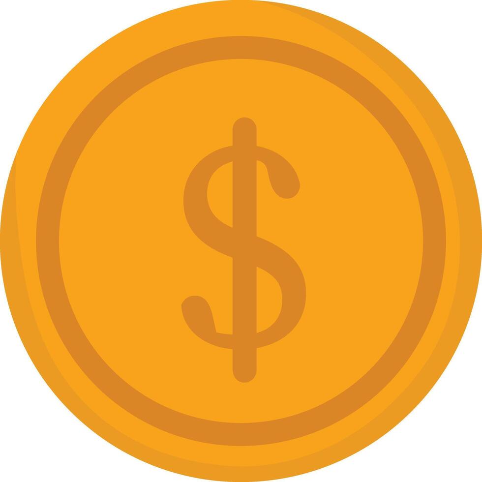 Coin nowruz with cartoon design style vector